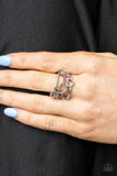 Give Me AMOR - Pink Ring - Paparazzi Accessories Ring FS-Bedazzle Me Pretty Mobile Fashion Boutique