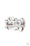 Give Me AMOR - Purple Ring - Paparazzi Accessories Ring Bedazzle Me Pretty Mobile Fashion Boutique