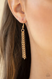 Give Thanks - Gold Necklace - Paparazzi Accessories Necklace FS-Bedazzle Me Pretty Mobile Fashion Boutique