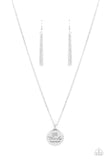 Give Thanks - Silver Necklace - Paparazzi Accessories Necklace FS-Bedazzle Me Pretty Mobile Fashion Boutique