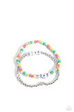 Giving Hope - Multi Bracelet - Paparazzi Accessories Bracelet Bedazzle Me Pretty Mobile Fashion Boutique