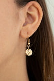 Gladiator Glam - Gold Necklace - Paparazzi Accessories Necklace Bedazzle Me Pretty Mobile Fashion Boutique