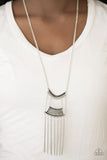 Glam Goddess - Black Necklace - Paparazzi Accessories Necklace Bedazzle Me Pretty Mobile Fashion Boutique