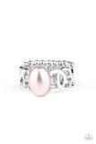 Glamified Glam - Pink Ring - Paparazzi Accessories Ring Bedazzle Me Pretty Mobile Fashion Boutique