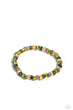 GLASS is in Session - Purple Bracelet - Paparazzi Accessories Bracelet Bedazzle Me Pretty Mobile Fashion Boutique