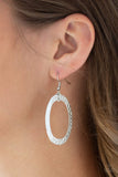 Glimmer Goals - Silver Necklace - Paparazzi Accessories Necklace Bedazzle Me Pretty Mobile Fashion Boutique