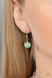 Glimmering Groves - Green Necklace - Paparazzi Accessories Necklace Bedazzle Me Pretty Mobile Fashion Boutique