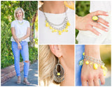 Glimpses of Malibu - Complete Trend Blend - August 2018 Fashion Fix - Paparazzi Accessories Bedazzle Me Pretty Mobile Fashion Boutique