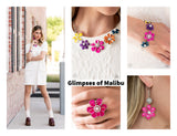 Glimpses of Malibu - Complete Trend Blend - September 2022 Fashion Fix - Paparazzi Accessories Bedazzle Me Pretty Mobile Fashion Boutique