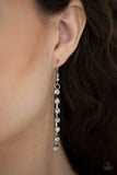 Glitter Bomb - White Necklace - Paparazzi Accessories Necklace Bedazzle Me Pretty Mobile Fashion Boutique