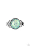 Glitter Grove - Silver Ring - Paparazzi Accessories Ring Bedazzle Me Pretty Mobile Fashion Boutique