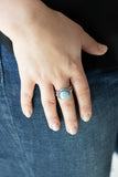 Glitter Grove - Silver Ring - Paparazzi Accessories Ring Bedazzle Me Pretty Mobile Fashion Boutique