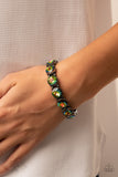 Glitzy Glamorous - Multi Bracelet - Paparazzi Accessories Bracelet Bedazzle Me Pretty Mobile Fashion Boutique