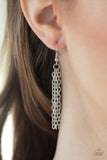Glitzy Glow - Silver Necklace - Paparazzi Accessories Necklace Bedazzle Me Pretty Mobile Fashion Boutique