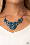 Glitzy Goddess - Blue Necklace - Paparazzi Accessories Necklace Bedazzle Me Pretty Mobile Fashion Boutique