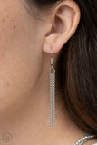 Glitzy Gusto - White Necklace - Paparazzi Accessories Necklace Bedazzle Me Pretty Mobile Fashion Boutique