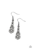 GLITZY on All Counts - Black Earrings - Paparazzi Accessories Earrings Bedazzle Me Pretty Mobile Fashion Boutique