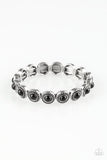 Globetrotter Goals - Black Bracelet - Paparazzi Accessories Bracelet Bedazzle Me Pretty Mobile Fashion Boutique