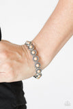 Globetrotter Goals - Brown Bracelet - Paparazzi Accessories Bracelet Bedazzle Me Pretty Mobile Fashion Boutique