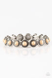 Globetrotter Goals - Brown Bracelet - Paparazzi Accessories Bracelet Bedazzle Me Pretty Mobile Fashion Boutique