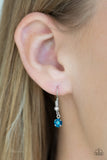 Glow and Grind - Blue Necklace - Paparazzi Accessories Necklace Bedazzle Me Pretty Mobile Fashion Boutique