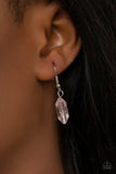 GLOW And Steady Wins The Race - Pink Necklace - Paparazzi Accessories Necklace Bedazzle Me Pretty Mobile Fashion Boutique