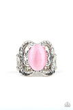 Go For Glow - Pink Ring - Paparazzi Accessories Ring Bedazzle Me Pretty Mobile Fashion Boutique
