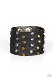 Go-Getter Glamorous - Black Bracelet - Paparazzi Accessories Bracelet Bedazzle Me Pretty Mobile Fashion Boutique