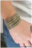 Go-Getter - Green Bracelet - Paparazzi Accessories Bracelet Bedazzle Me Pretty Mobile Fashion Boutique