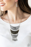 Go STEER-Crazy - Multi Necklace - Paparazzi Accessories Necklace Bedazzle Me Pretty Mobile Fashion Boutique