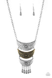 Go STEER-Crazy - Multi Necklace - Paparazzi Accessories Necklace Bedazzle Me Pretty Mobile Fashion Boutique