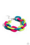 Go the Extra SMILE - Green Bracelet - Paparazzi Accessories Bracelet Bedazzle Me Pretty Mobile Fashion Boutique