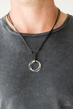 Go To Your ROAM! - Black Necklace - Paparazzi Accessories Necklace Bedazzle Me Pretty Mobile Fashion Boutique