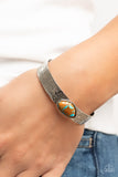 Gobi Glyphs - Brown Bracelet - Paparazzi Accessories Bracelet Bedazzle Me Pretty Mobile Fashion Boutique