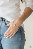 Going For Glitter - Brown Bracelet - Paparazzi Accessories Bracelet Bedazzle Me Pretty Mobile Fashion Boutique