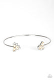 Going For Glitter - Brown Bracelet - Paparazzi Accessories Bracelet Bedazzle Me Pretty Mobile Fashion Boutique