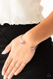 Going For Glitter - Pink Bracelet - Paparazzi Accessories Bracelet Bedazzle Me Pretty Mobile Fashion Boutique