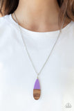 Going Overboard - Purple Necklace - Paparazzi Accessories Necklace Bedazzle Me Pretty Mobile Fashion Boutique