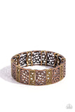 Gondola Gardens - Multi Bracelet - Paparazzi Accessories Bracelet Bedazzle Me Pretty Mobile Fashion Boutique