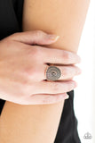 Good For The SOL - Copper Ring - Paparazzi Accessories Ring Bedazzle Me Pretty Mobile Fashion Boutique