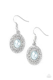 Good LUXE To You! - Blue Earrings - Paparazzi Accessories Earrings Bedazzle Me Pretty Mobile Fashion Boutique