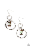 Good-Natured Spirit - Brown Earrings - Paparazzi Accessories Earrings Bedazzle Me Pretty Mobile Fashion Boutique