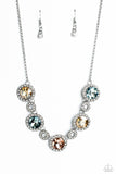 Gorgeous Gems - Multi Necklace - Paparazzi Accessories Necklace Bedazzle Me Pretty Mobile Fashion Boutique