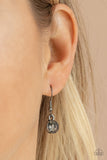 Gorgeously Glacial - Black Necklace - Paparazzi Accessories Necklace Bedazzle Me Pretty Mobile Fashion Boutique