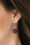 Gorgeously Globetrotter - Purple Necklace - Paparazzi Accessories Necklace Bedazzle Me Pretty Mobile Fashion Boutique
