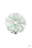 Got A Good Thing GROWING - Green Hair Clip - Paparazzi Accessories Hair Clip Bedazzle Me Pretty Mobile Fashion Boutique