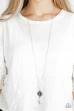 Got It On Lock - Blue Necklace - Paparazzi Accessories Necklace Bedazzle Me Pretty Mobile Fashion Boutique