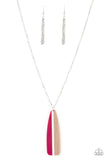 Grab a Paddle - Pink Necklace - Paparazzi Accessories Necklace Bedazzle Me Pretty Mobile Fashion Boutique