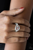 Graceful Gallantry - Pink Ring - Paparazzi Accessories Ring Bedazzle Me Pretty Mobile Fashion Boutique