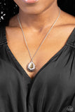 Gracefully Glamorous - Brown Necklace - Paparazzi Accessories Necklace Bedazzle Me Pretty Mobile Fashion Boutique